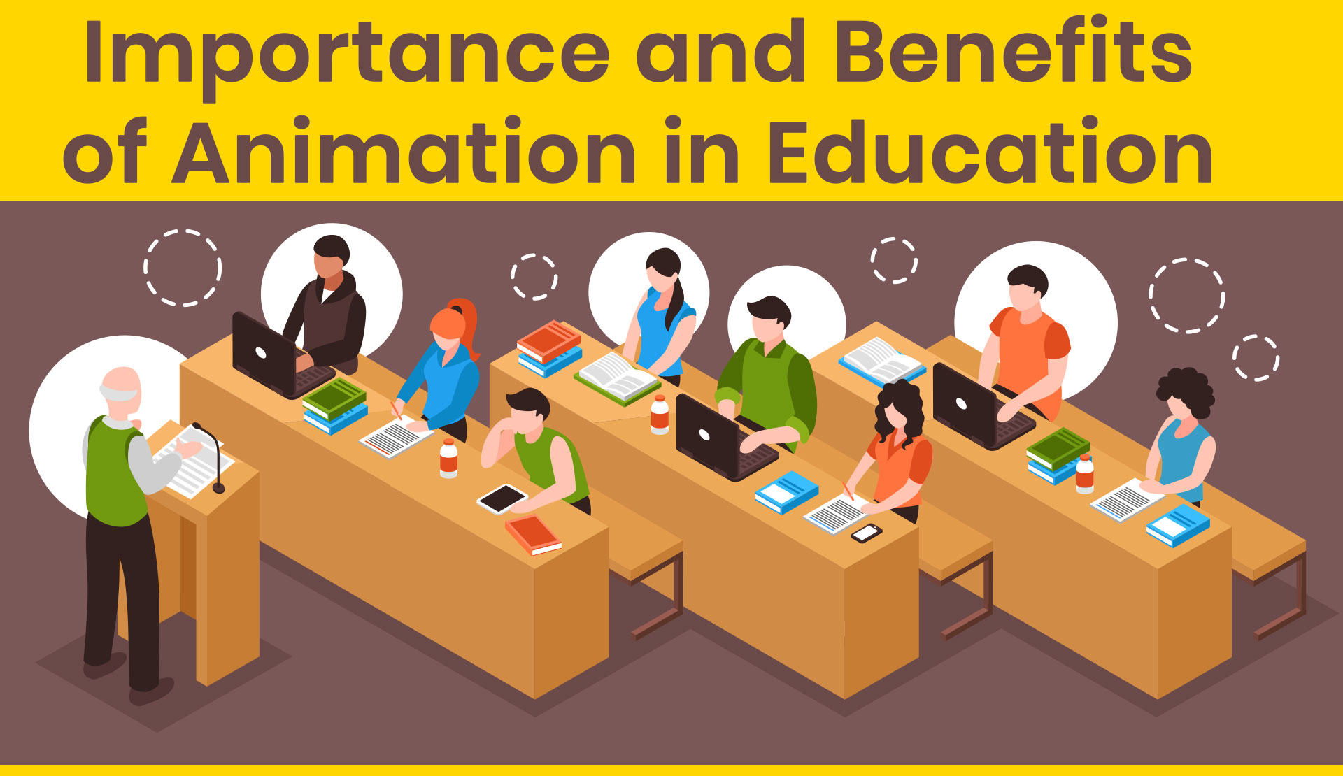 Fundamental paper education animation